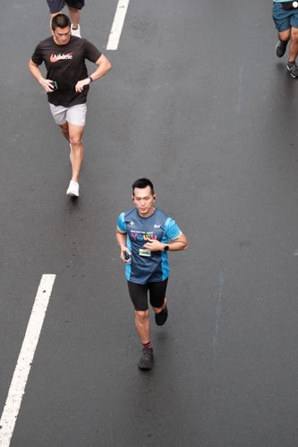 Race photo from Road to BAF Lions Run 2024