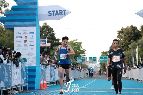 Race photo from Jabar Run 10K 2024