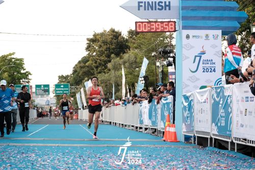 Race photo from Jabar Run 10K 2024
