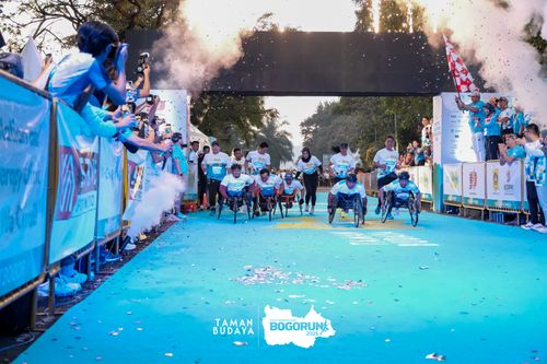 Race photo from Taman Budaya x BOGORUN 2025