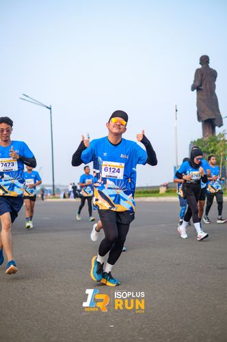 Race photo from ISOPlus Run 2024 Jakarta