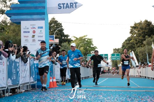 Race photo from Jabar Run 10K 2024