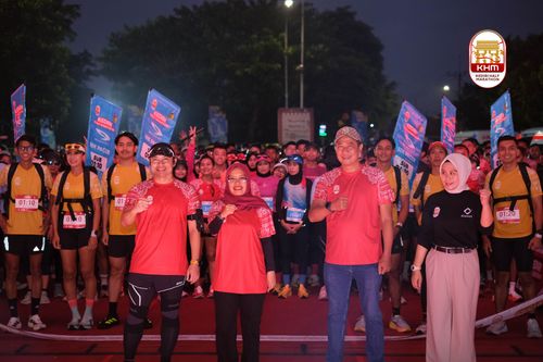 Race photo from Kediri Half Marathon 2025