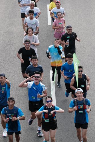 Race photo from Lari Bareng Yuk!