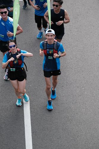 Race photo from Lari Bareng Yuk!