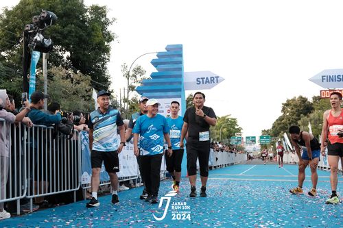 Race photo from Jabar Run 10K 2024