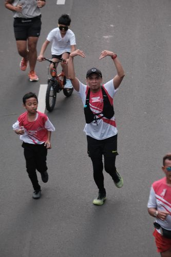 Race photo from Smartfren Run 2024 Vibes