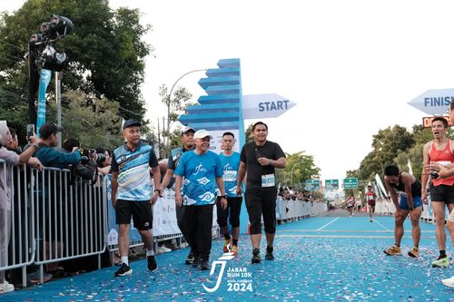Race photo from Jabar Run 10K 2024