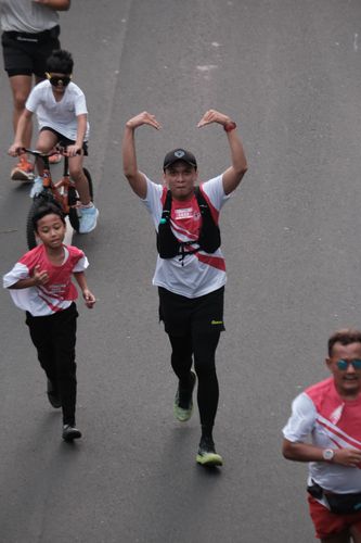 Race photo from Smartfren Run 2024 Vibes