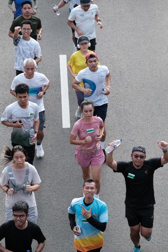 Race photo from Lari Bareng Yuk!