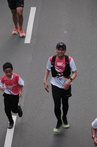 Race photo from Smartfren Run 2024 Vibes