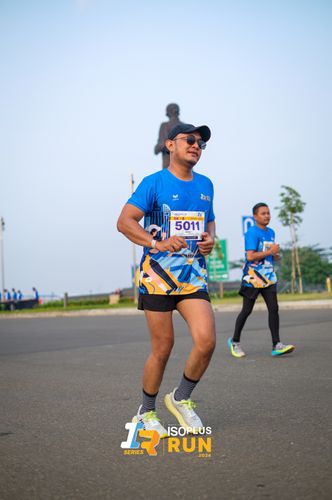 Race photo from ISOPlus Run 2024 Jakarta