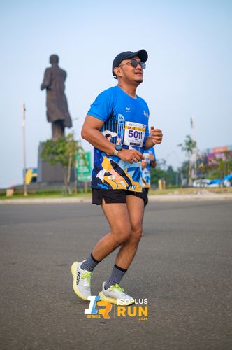 Race photo from ISOPlus Run 2024 Jakarta
