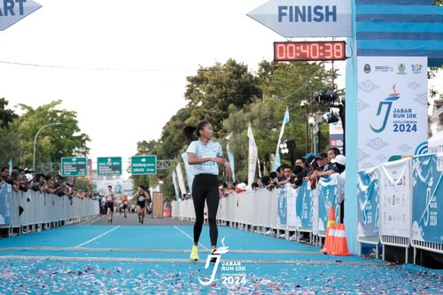 Race photo from Jabar Run 10K 2024
