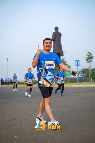 Race photo from ISOPlus Run 2024 Jakarta