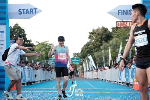 Race photo from Jabar Run 10K 2024