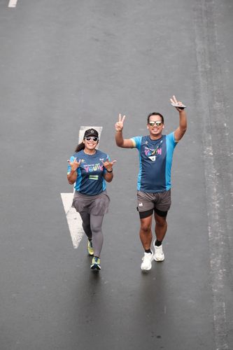 Race photo from Road to BAF Lions Run 2024