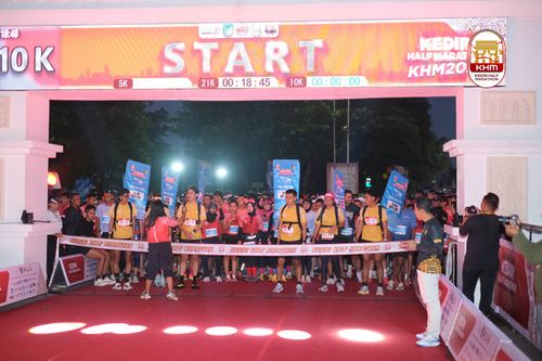 Race photo from Kediri Half Marathon 2025