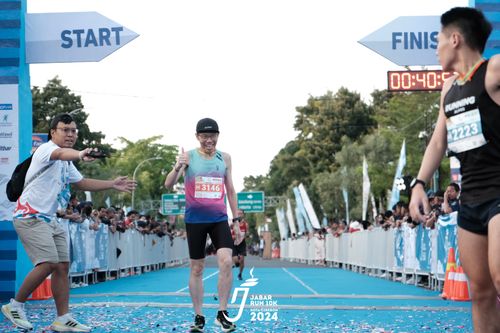 Race photo from Jabar Run 10K 2024