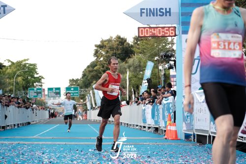 Race photo from Jabar Run 10K 2024