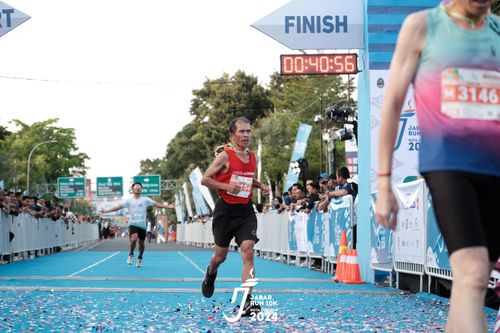 Race photo from Jabar Run 10K 2024