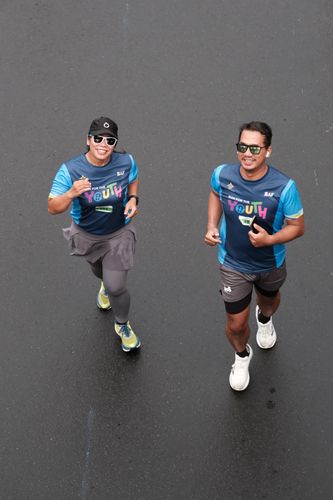 Race photo from Road to BAF Lions Run 2024