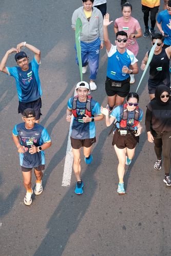 Race photo from Lari Bareng Yuk!