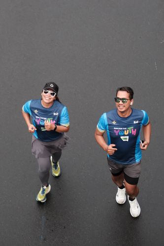 Race photo from Road to BAF Lions Run 2024