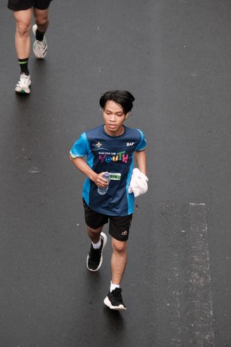 Race photo from Road to BAF Lions Run 2024