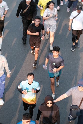 Race photo from Lari Bareng Yuk!