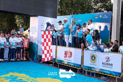 Race photo from Taman Budaya x BOGORUN 2025
