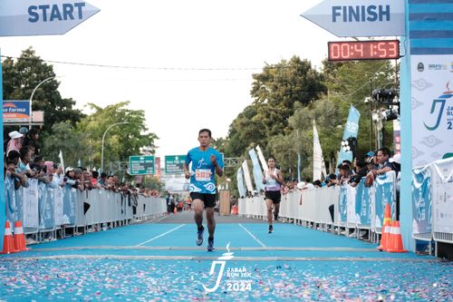 Race photo from Jabar Run 10K 2024