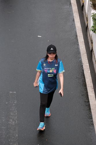 Race photo from Road to BAF Lions Run 2024