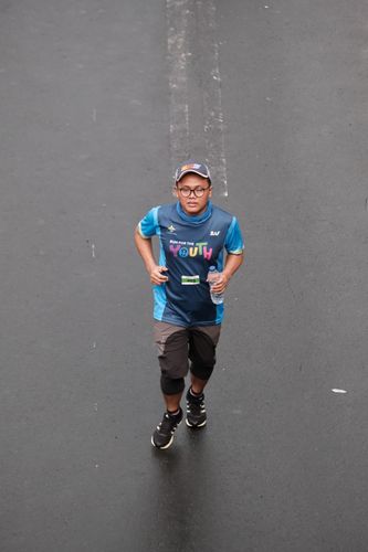 Race photo from Road to BAF Lions Run 2024