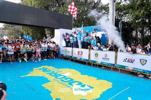 Race photo from Taman Budaya x BOGORUN 2025