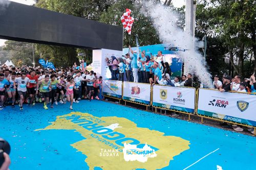 Race photo from Taman Budaya x BOGORUN 2025