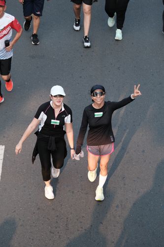Race photo from Lari Bareng Yuk!