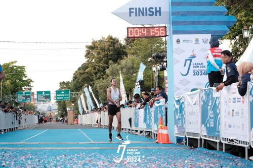Race photo from Jabar Run 10K 2024