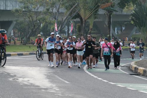 Race photo from MAKASSAR HALF MARATHON 2025 VIBES