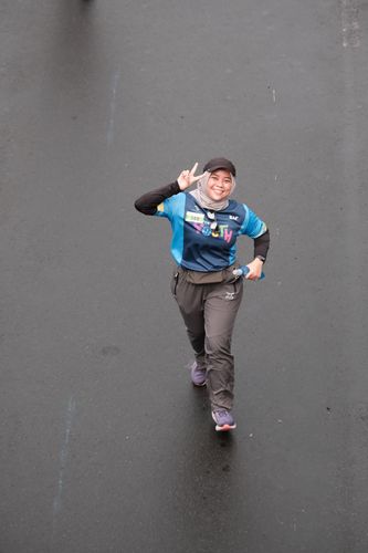 Race photo from Road to BAF Lions Run 2024