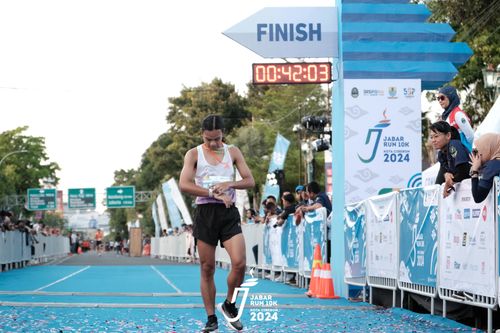 Race photo from Jabar Run 10K 2024