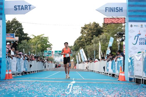 Race photo from Jabar Run 10K 2024