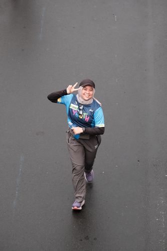 Race photo from Road to BAF Lions Run 2024