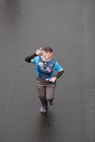 Race photo from Road to BAF Lions Run 2024
