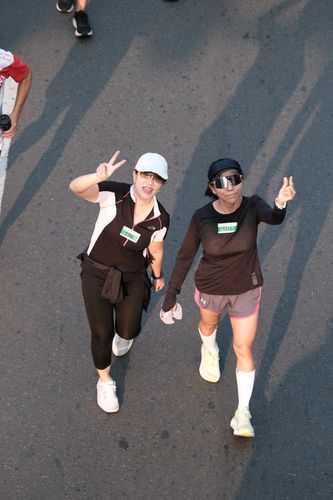 Race photo from Lari Bareng Yuk!