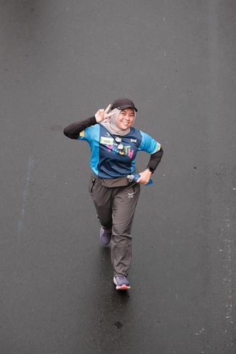 Race photo from Road to BAF Lions Run 2024