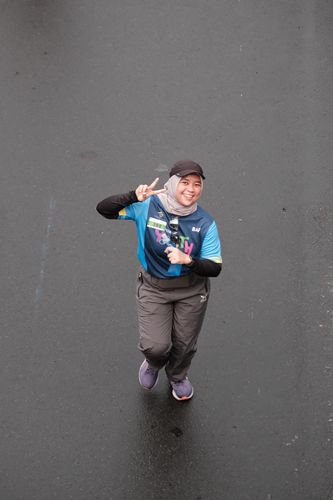 Race photo from Road to BAF Lions Run 2024