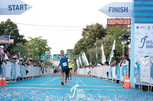Race photo from Jabar Run 10K 2024