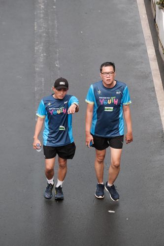 Race photo from Road to BAF Lions Run 2024
