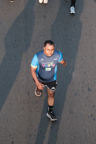 Race photo from Lari Bareng Yuk!